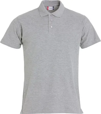 Produktbild von Basic Polohemd mit Seitenschlitzen und Ton-in-Ton-Knöpfen für Herren und Damen