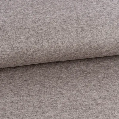 Produktbild von Viskosestoff Meterware Strickstoff Feinstrick uni taupe meliert 1,50m