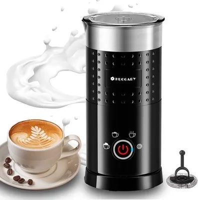 Produktbild von Famanu Elektrische Milchaufschäumer - 4-in-1 Automatisch - 300 ml Kapazität - Schwarz
