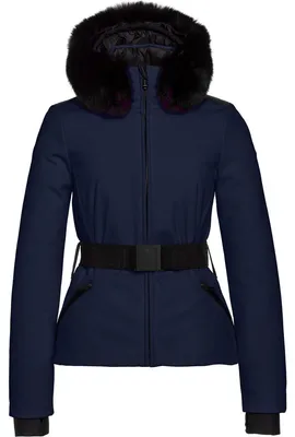 Produktbild von Goldbergh Damen Skijacke Hida Ski Jacket Faux Border Blau 34