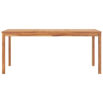 Produktbild von vidaXL Garten-Esstisch 180x90x77 cm Massivholz Teak