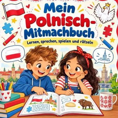 Image de Mein Polnisch-Mitmachbuch - Lernen, sprechen, spielen und rätseln