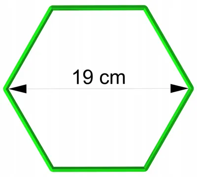 Produktbild von Cookie Master Hexagon 19 Ausstecher für Kekse Geometrisch 16.5 cm