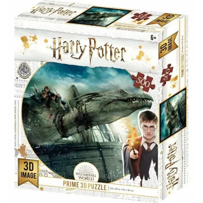 Image de PRIME 3D Puzzle Harry Potter : L'évasion de la banque Gringotts 3D XL 300 pièces