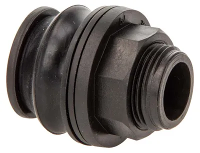 Produktbild von tecuro PUSH-IN Universal Behälterverschraubung 3/4 Zoll AG - DN 18, Tankdurchführung - für Tanks und Fässer, PP/EPDM