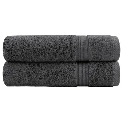 Obrázok produktu pre Prémiové sprchové utierky SOLUND 2 ks antracitové 70x140 cm 600 g/m²