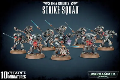 Produktbild von Warhammer 40.000 Grey Knights Strike Squad