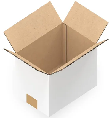 Produktbild von KK Verpackungen 25 Stück Versandkartons 310 x 220 x 250 mm Kartons 2-wellig, Faltkartons in Weiß