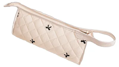 Produktbild von Gesteppte Reisetasche, tragbar, großes Fassungsvermögen, Reißverschluss, Aufbewahrungstasche für Haartrockner und Stylinggeräte, leichtes Reiseaccessoire