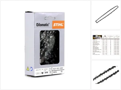 Zdjęcie produktu dla Stihl 36210000060 Piła łańcuchowa na wymianę 76,2 / 8 mm (3 / 8")