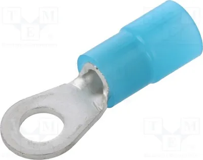 Productafbeelding van 10x Ringkabelklem 1÷2,5mm2 M4, diameter: 4,3mm, geïsoleerde klemverbinding, type FNGS4-2.5, isolatie