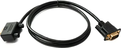 Obrázok produktu pre Kábel SYSTEM-S D Sub15 100 cm HD VGA 15-pinový samec na samec DB15 ľavý