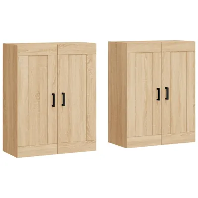 Image de Armoires murales 2 pcs chêne sonoma bois d'ingénierie