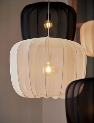 Productafbeelding van Japandi hanglamp Plumeria crème Ø 60cm