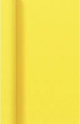 Produktbild von Duni 526319 Tischtuchrolle - uni, 1,25 x 10 m, gelb