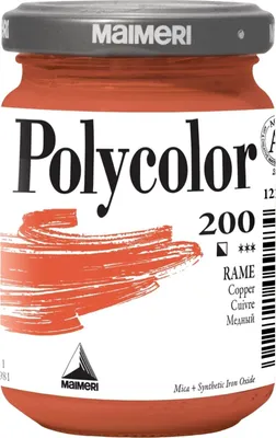 Zdjęcie produktu dla Maimeri Vynil Polycolor Farba akrylowa Copper 200 140 ml 1 szt.