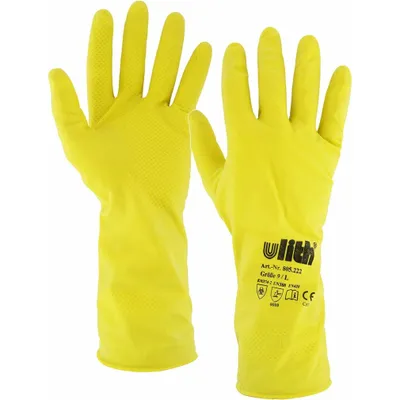 Imagen del producto de Ulith 805.221 unisex Arbeitshandschuhe gelb Größe M 1 Paar