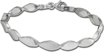 Immagine prodotto di Bracciale da donna SilberDream, modello "Goccia", in argento sterling 925, lunghezza 19 cm, colore argento. Codice prodotto: D2SDA4793J