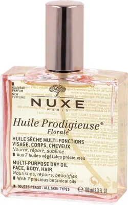 Produktbild von NUXE Huile Prodigieuse Florale, Öl, Feuchtigkeitsspendend, Nährend, Reparatur, Jeder Hauttyp, 100 ml, Mandelöl, Arganöl, Macadamia-Öl, Spray