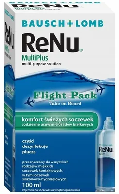 Płyn do soczewek ReNu Multiplus 100ml + pojemnik