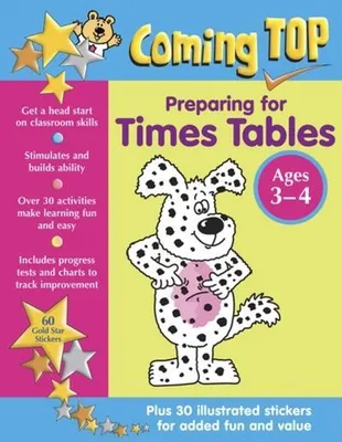 Obrázok produktu pre Coming Top: Preparing for Times Tables - Ages 3-4