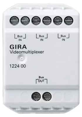 Productafbeelding van GIRA Videomultiplexer 122400 - Deurcommunicatiesysteem