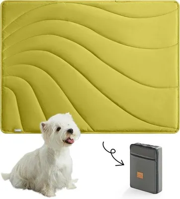 Produktbild von Wasserdichte Hundematte Nylon Gelb Outdoor