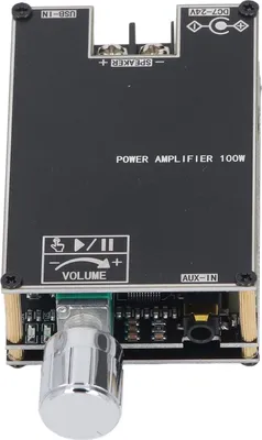 Image de DC 7?24V Sound Amplifier Module Single Channel 100W AUX BT USB Power Amplifier Board