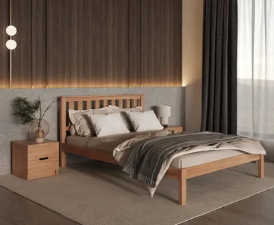 Produktbild von Krok Wood Massivholzbett Sofia in Buche 160x200 cm