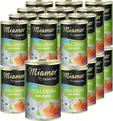 Immagine prodotto di Miamor 135mlx24 Drinkfine Vitaldrink Kitten con pollo