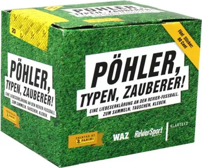 Immagine prodotto di Pöhler, ragazzi, maghi! - Adesivi da collezione - 1 espositore (50 bustine)