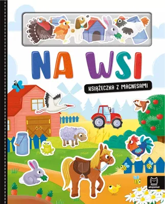 Zdjęcie produktu dla AKSJOMAT Książeczka z magnesami Na wsi  38818