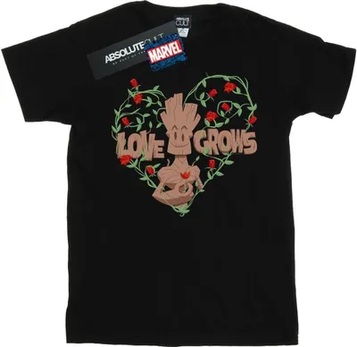 Produktbild von Marvel - "Love Grows" T-Shirt für Herren BI43472 (XL) (Schwarz)