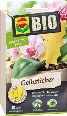 Artikelbild 1 von 'BIO Gelbsticker (10 Stück)' aus der Kategorie Insektenfallen