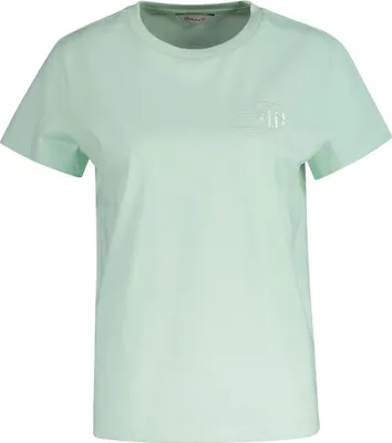 Produktbild von Gant Tonal Shield Kurzarm-t-shirt Grün S Frau Grün S