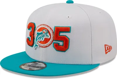 Zdjęcie produktu dla Czapka New Era 9Fifty Snapback Cap - RETRO Miami Dolphins 305