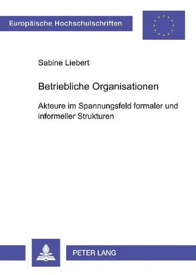 Produktbild von Betriebliche Organisationen