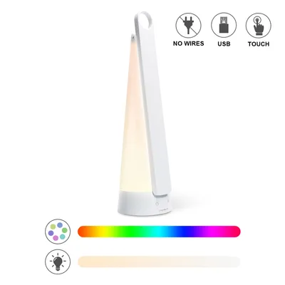 Obrázok produktu pre Aigostar LED stolná a nočná lampa 7W 4000K RGB nabíjateľná