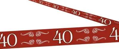 Produktbild von Lovely 40 years Absperrband 15m