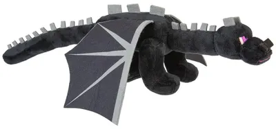 Obrázok produktu pre Plyšová hračka Ender Dragon z hry Minecraft, 28 cm, čierna