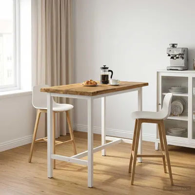 Produktbild von Rechteckige Tischplatte 90 x 50 x 3,5 cm Rechtwinklig Weiß