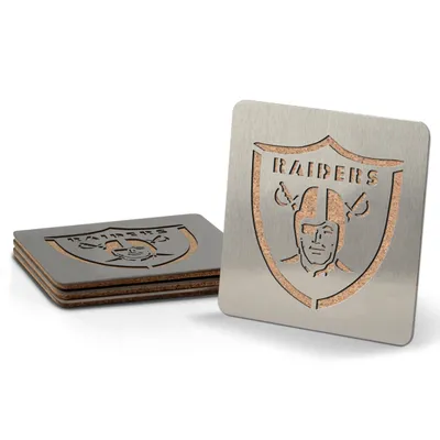 Produktbild von Las Vegas Raiders Boaster Coaster 4er-Set