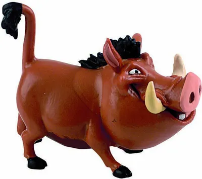 Produktbild von BULLYLAND Disney – Warzenschwein Pumbaa, 3 Jahr(e), Schwarz, Braun, Polyvinylchlorid (PVC)