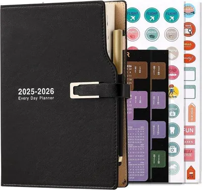 Produktbild von Lerarenplaner 2025 2026 mit Woche und Notizen
