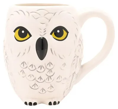 Immagine prodotto di Widdop & Co. Tazza 3D di Harry Potter, con l'immagine di Hedwig. Taglia unica