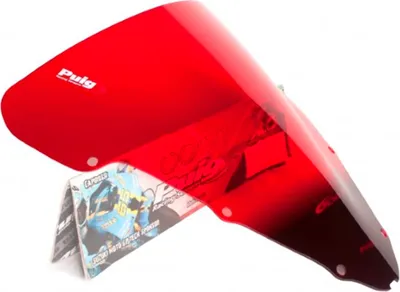 Image de Puig Honda Cbr600f 2001-2007 Pare-brise sport rouge rouge One Size