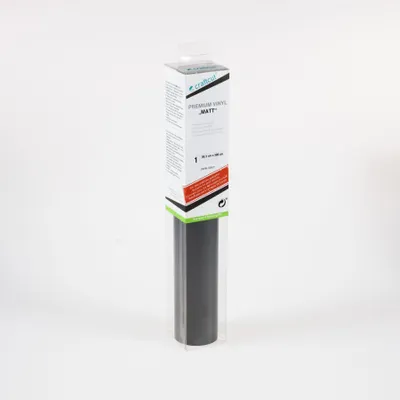 Produktbild von craftcut M50 Plotterfolie matt DARK-GREY 30,5 x 300 cm