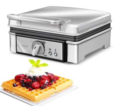 Productafbeelding van MPM Gofrownica voor 2 wafels, 1400W, met temperatuurregeling