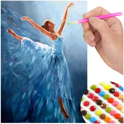Image de Artelo Kit Peinture Diamant 5D Baletnica DIY Créatif