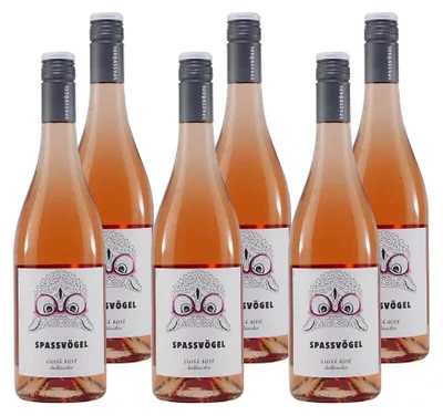 Produktbild von Spassvögel Cuveé Rosé -halbtrocken- (6 x 0,75L)
